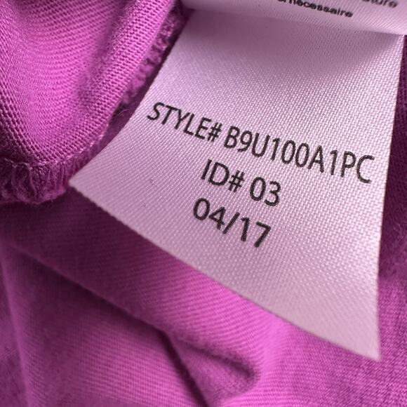 Psycho Bunny Pink Mens 3XL Classic V-Neck T-shirt Plum Ice Purple Robert Godley - Picture 9 of 11